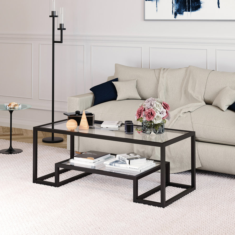 Athena Frame Coffee Table with Storage